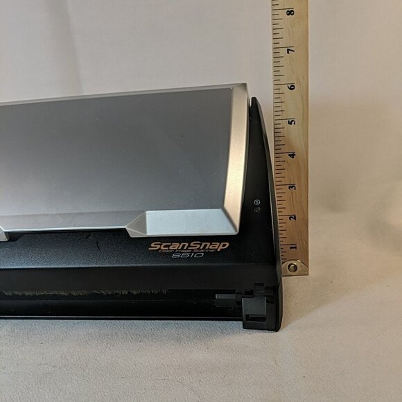 Fujitsu ScanSnap S510 Color Image Scanner Silver with Adapter Connection Cables - Picture 16 of 16